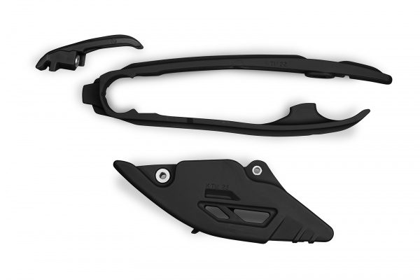 Chain Guide + Swingarm Chain Slider black for Gas Gas / Ktm / Husqvarna